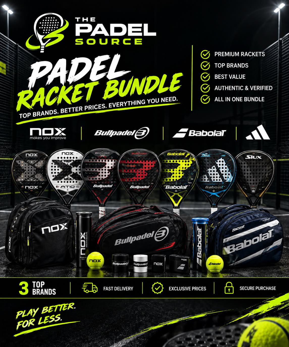 THE PADEL SOURCE BUNDLE 🎾